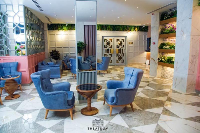 Theatrum Hotel Baku Exteriér fotografie The atrium